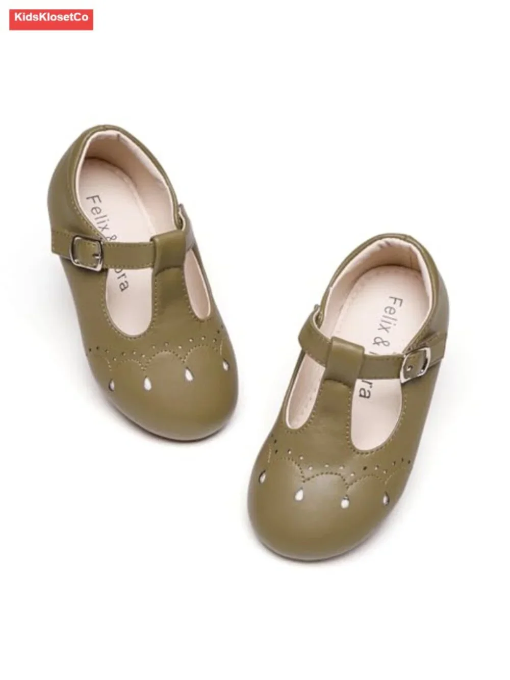 Toddler Girls Mary Jane Flat Oxfords Dress Shoes